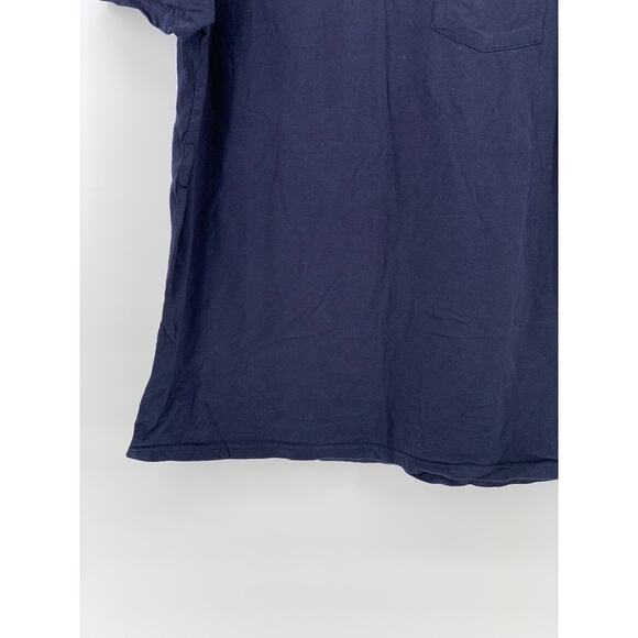 THE QUIET LIFE Men's Navy Logo Crewneck Short Sleeve Casual T-Shirt SZ L - Picture 6 of 10